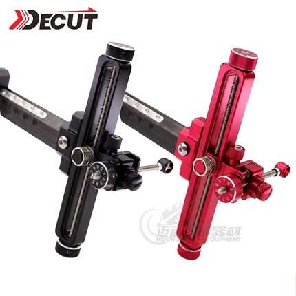 反曲弓瞄准器竞技射箭碳纤维新款瞄DECUT迪酷特SIUS-RE碳杆复合瞄