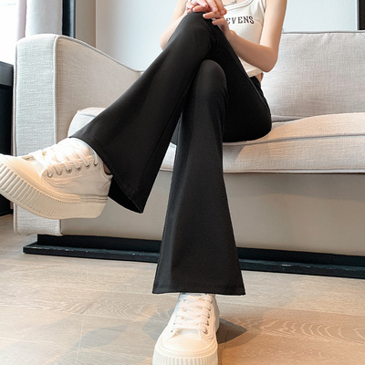 微喇长裤打底裤鲨鱼金翅蝶