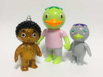 SOFUBI | Cometdebris - Kappa Kid Oni Kid 河童 潮流玩具 现货