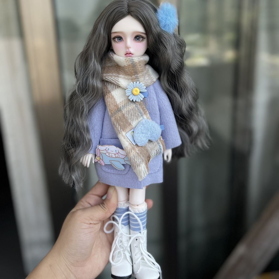 30厘米mjd娃娃改妆娃娃关节真眼女孩玩具换装洋娃娃真人风娃