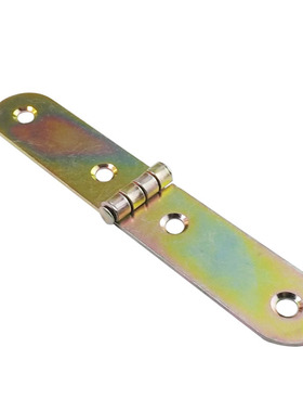 铁镀彩翻板合页加长加厚平板合页铁镀锌桌面铰链木箱合页柜子折叠