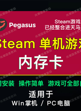 pcSteam电脑3A游戏内存卡tf卡天马前端模拟器win掌机steamdeckRog