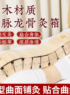 火龙灸家用龙骨灸督脉灸工具长蛇灸盒艾绒铺姜灸盒隔姜灸腰腹艾灸