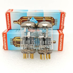 同批德律風根e88cc 直代cc 6922電子管 ecc88
