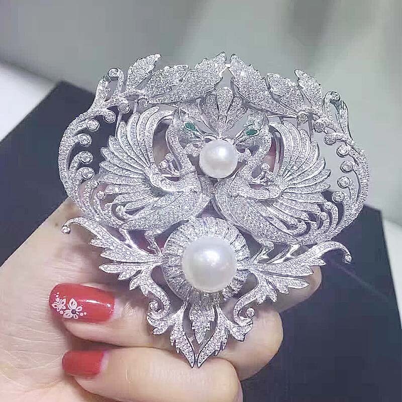 DIY配件胸针流苏吊坠项链珍珠