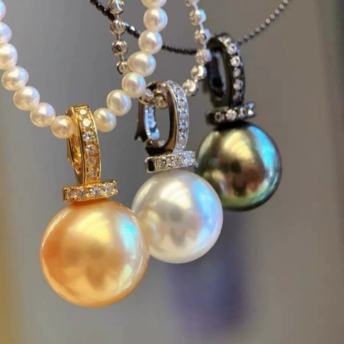 diy万能吊坠扣空托珍珠吊坠托