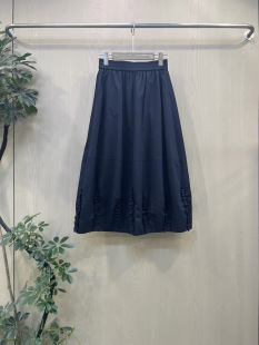 裙1551 百搭休闲显瘦松紧腰棉麻开叉裤 瑞瑞欧货2026春新款 时尚