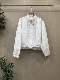 百搭显瘦抽绳肩口刺绣外套上衣9853 时尚 瑞瑞欧货2026年春季 新款