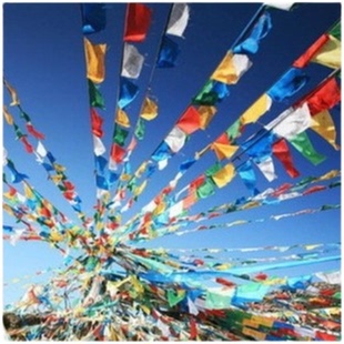 经幡风马旗代挂 二十一度母 经幡 代挂