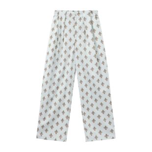 8ON8 N3GBG2107C4 满印休闲碎花长裤