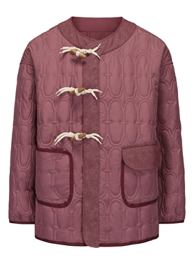 GARCON BY GARCON 经典拱门超声波棉牛角扣夹克 GC25AW070