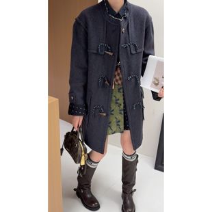 【官方正品】JOURNAL RECORD 单面呢长大衣 JWHBAD110239