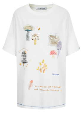 短袖T恤 JOURNAL RECORD JWIAAT200598