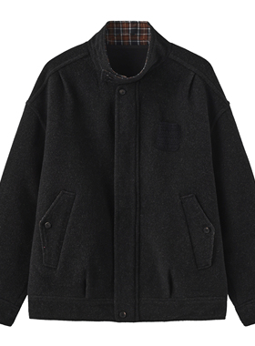 8ON8 灰色立领外套 N3AAF4106882