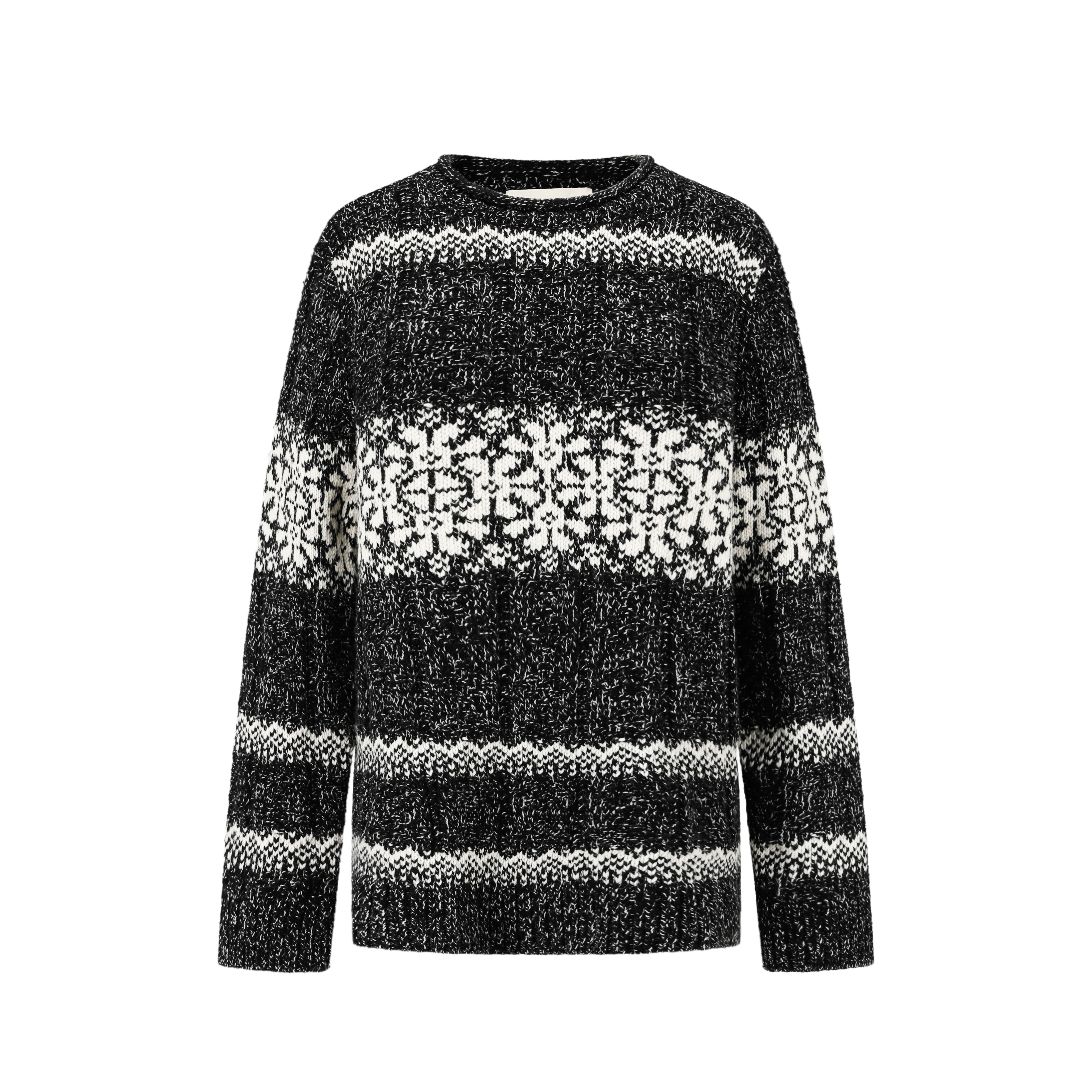 SWAYING/KNIT 费尔岛提花大毛衣 SW25AW1T25C1S4