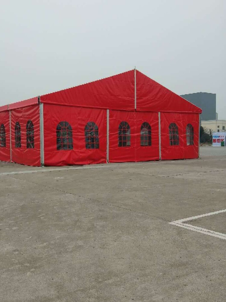 灯光音响舞台桁架 p3全彩显示屏婚庆尖顶 欧式篷房太空架帐篷出租 - 实物图