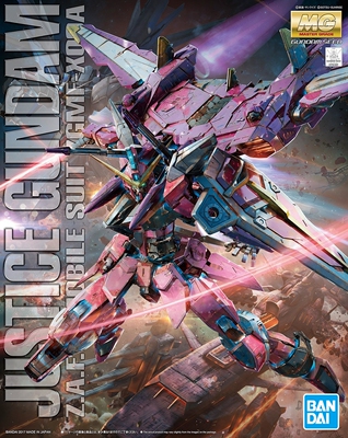 现货 万代 MG 1/100 ZGMF-X09A Justice 正义高达 SEED 拼装模型