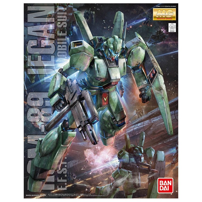 万代MG 1/100 RGM-89 杰钢 杰刚 JEGAN 逆袭的夏亚 高达 拼装模型