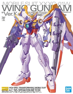 现货 万代 MG 1/100 Wing Gundam Ver.Ka 卡版 飞翼高达 拼装模型