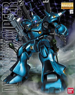 现货 万代 MG 1/100 京宝梵 MS-18E Kampfer 京宝凡 高达拼装模型