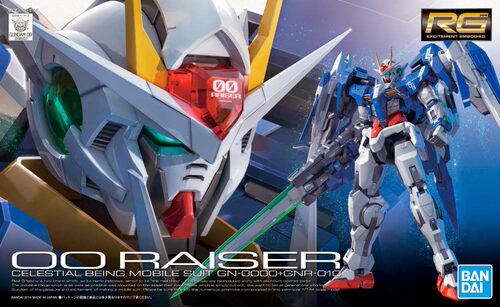 现货 万代 RG 1/144 00 RAISER 升降机套装 OO 00R 高达 拼装模型