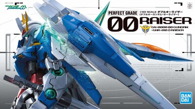 现货 万代 PG 1/60 敢达00 RAISER+升降机 00r OOR 高达拼装模型