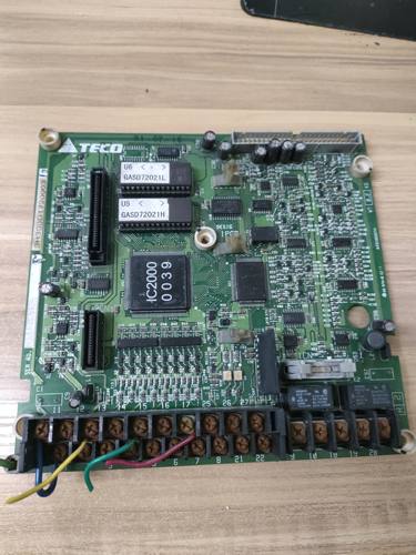 东元变频器主板 TECO 7200GA 拆机包好 螺丝生锈 功能包好