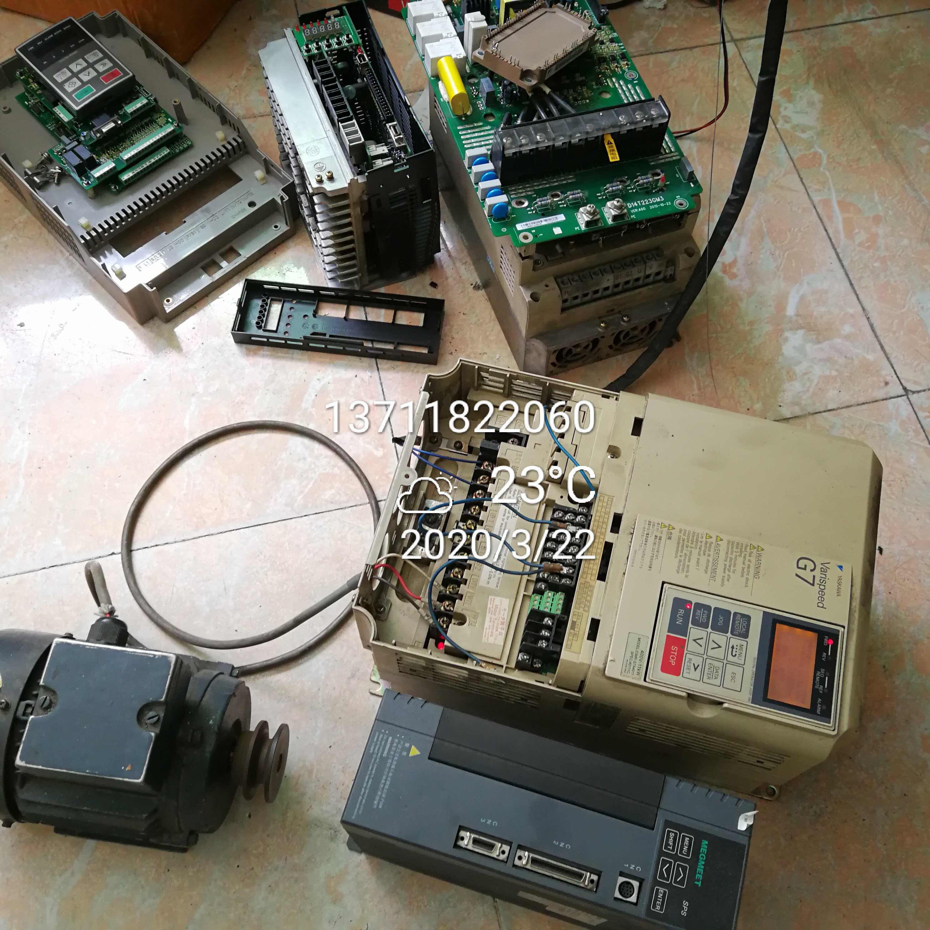 麦格米特数控主轴伺服驱动器维修 SPS-4T7.5 SPS-4T5.5 ZD100T