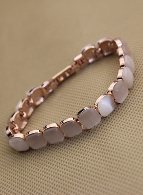 猫眼石时尚风夸张百搭装饰品手环