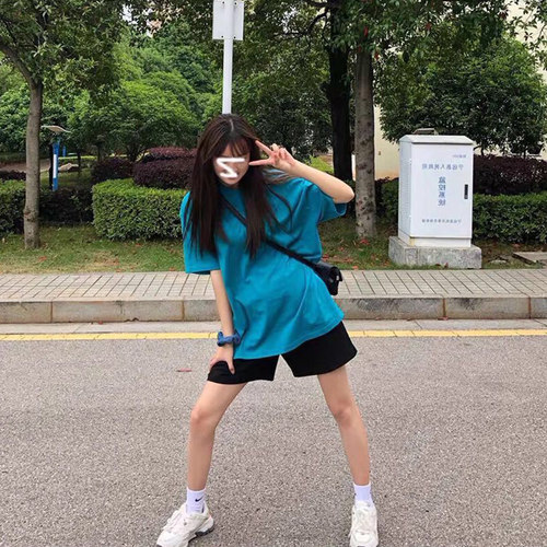 松紧短裤薄款纯棉2025年新款热辣