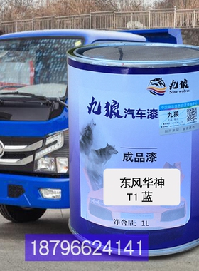 九狼颜色漆东华神风T1蓝色D912绿色T5红色擎宇红原车改色补漆整车