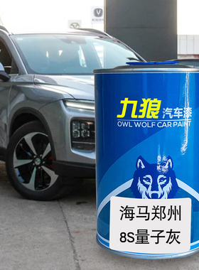 九狼汽车海漆马成郑品州漆改色4S店量子灰暗黑骑士闪电蓝琥珀橙色