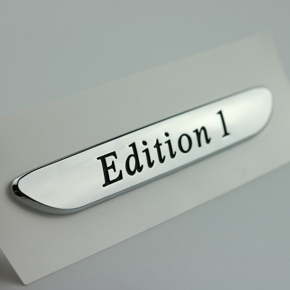 适用于奔驰新款CLS350 4MATIC字标车标Edition 1叶子板侧标装饰贴