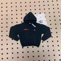 2026 New Harajuku European and American Trendy Hip-Hop American Retro Letter Print Casual Hooded Pullover Sweatshirt Jacket