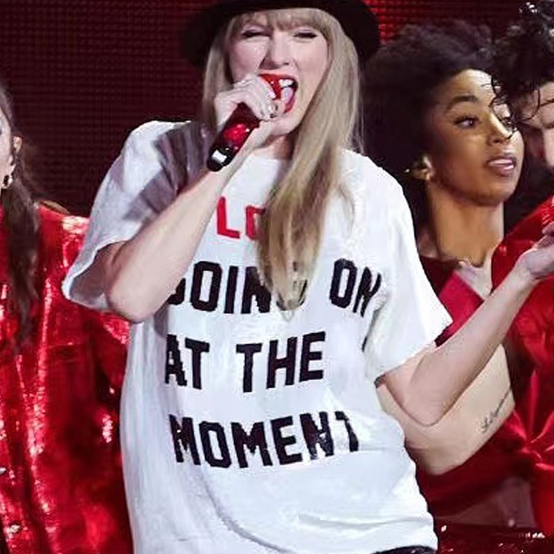 泰勒斯威夫特演唱会22mv同款短袖t恤女霉霉Taylor Swift上衣服潮