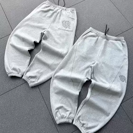 Cross-Border 2025 New Sports Casual Pants Creative Design Embroidered Jogger Pants Series Youth Casual Sweatpants
