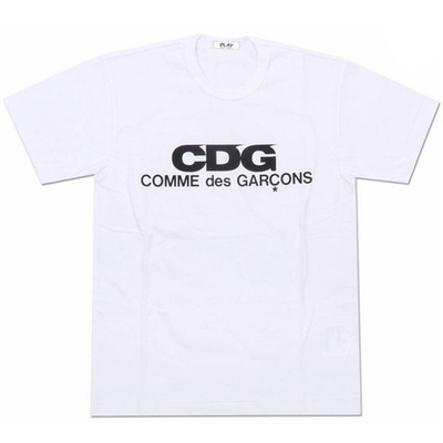 同男女PLAY款日衫系体恤短袖恤T明星情侣打底潮圆领棉红款牌明星