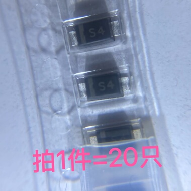 20只原装 SFM14PL-TP 丝印S4 贴片SOD-123FL 快恢复二极管1Ａ200V