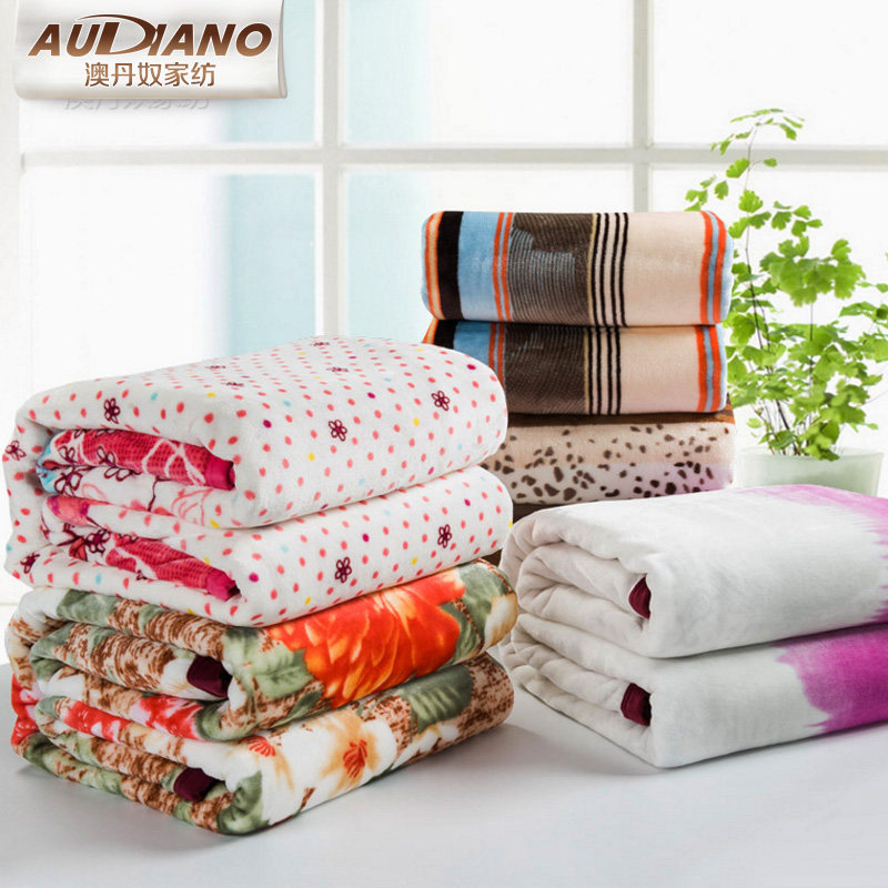 澳丹奴2025新款云貂绒毛毯秋冬季加厚毯子法莱绒休闲双面盖毯床单