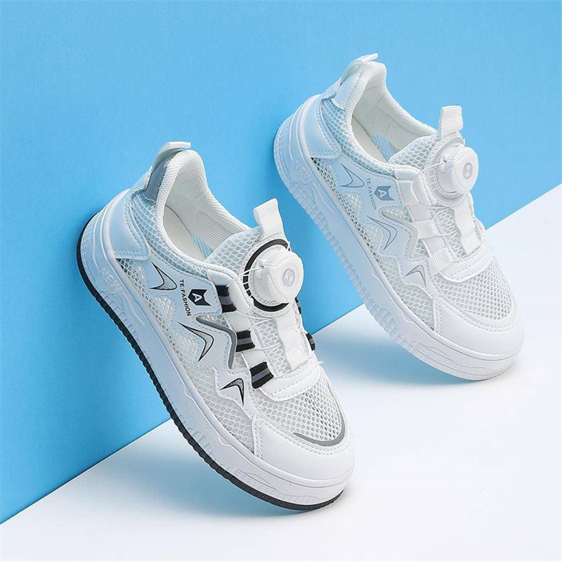 永高人童鞋2023夏季男女童单网鞋防滑软底透气休闲板鞋运动跑布鞋