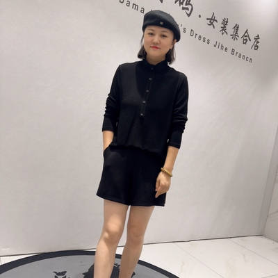 芮娜依莲秋冬款大码气质打底衫女
