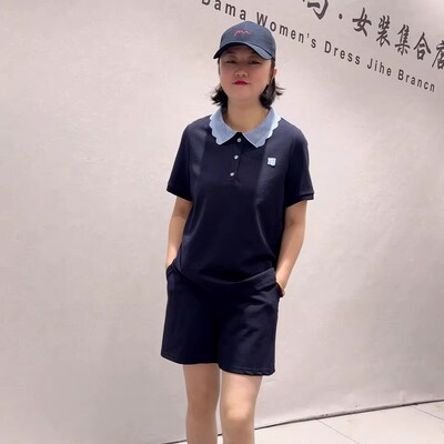 芮娜依莲夏季新款大码欧货两件套