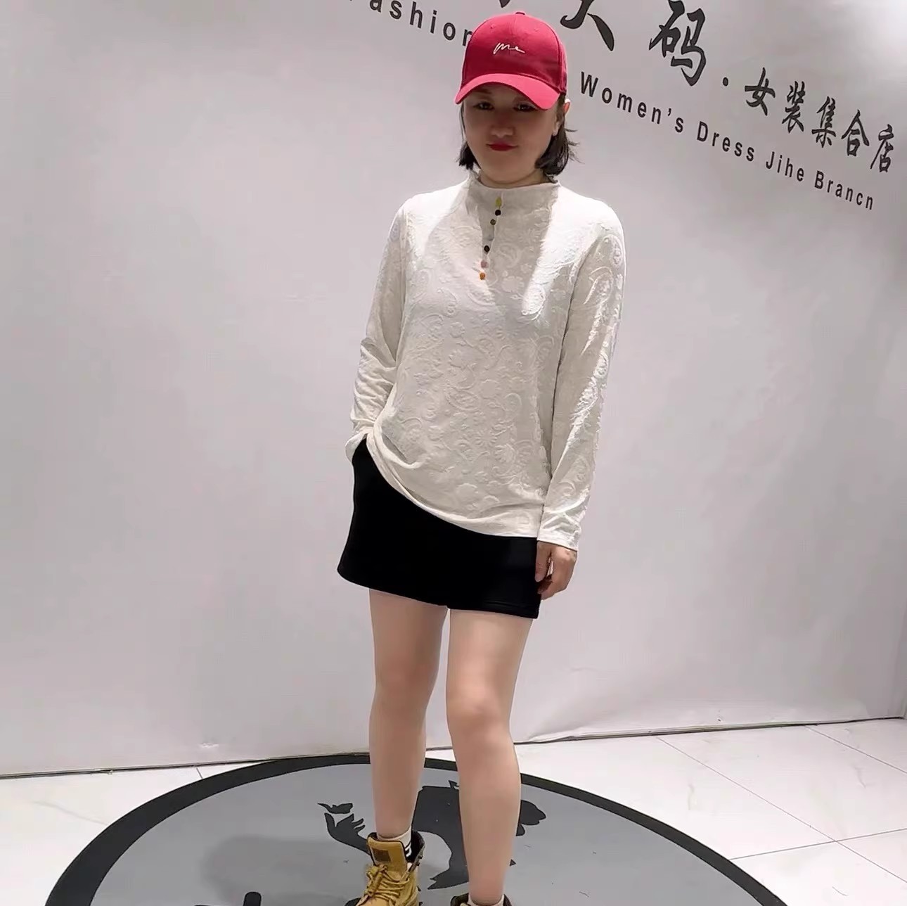 芮娜依莲年货新款大码气质衫上衣
