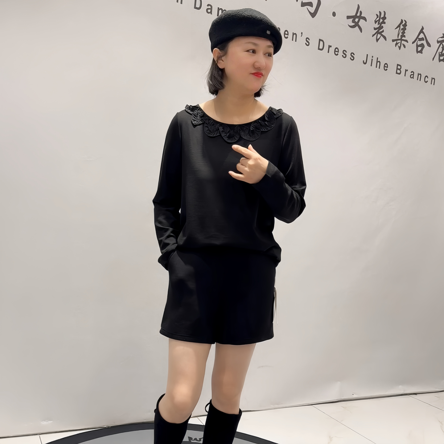 女权贵族年货新款大码气质打底衫