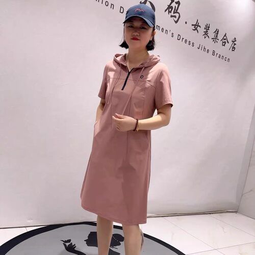 天娇一生水夏季新款大码连衣裙女