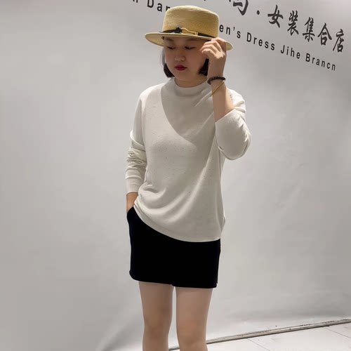 女权贵族秋季新款大码针织衫上衣