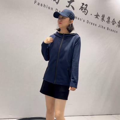 芮娜依莲秋冬款大码一体绒外套女