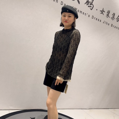 芮娜依莲秋冬大码百搭气质打底衫