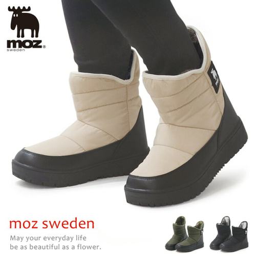 MOZ少量！复古北欧风加绒保暖防风防水防滑日系雪地靴棉靴面包靴