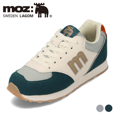 Moz超轻量！多次翻单！复古原宿系拼色系带日系休闲鞋运动鞋跑鞋